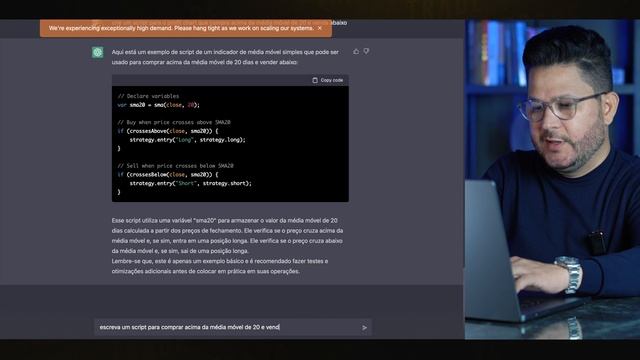 COMO USAR o CHATGPT para CRIAR ROBÔS DE TRADING, DAY TRADE E SWING TRADE смотреть онлайн