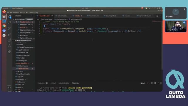 React HOC: Un enfoque funcional смотреть онлайн