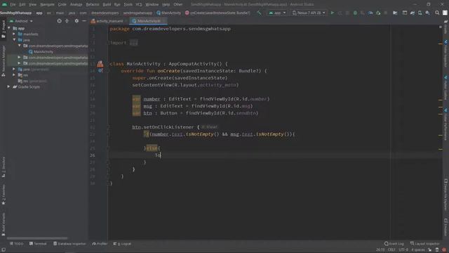 Send WhatsApp Message without saving number || Kotlin Android || With Source Code || Direct Message смотреть онлайн