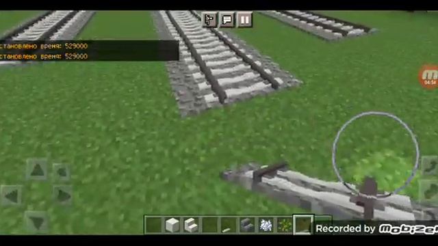 Обзор моей жд карты в Майнкрафт пе. смотреть онлайн