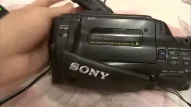 Sony CCD FX400e eject error смотреть онлайн