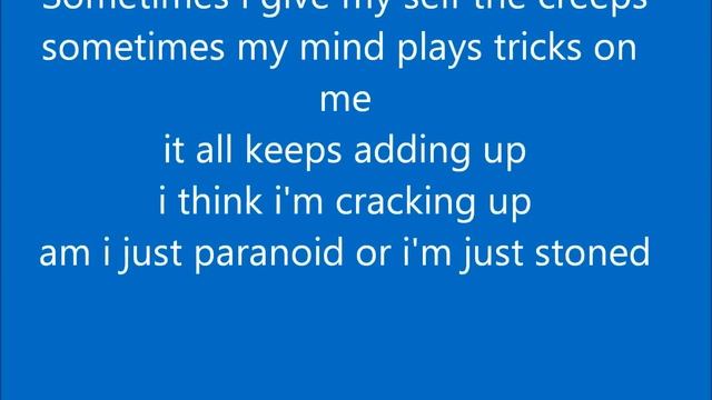 Green Day-Basket Case With Lyrics смотреть онлайн