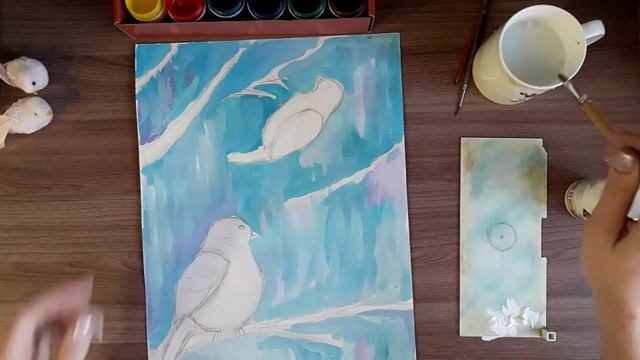 Живопись. Снегири смотреть онлайн