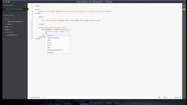 JQuery - Change DIV text (html property) the easy way. Step by Step смотреть онлайн