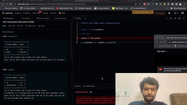 LeetCode MySQL ( 595, 1757, 584, 183, 1873, 627, 196 ) смотреть онлайн