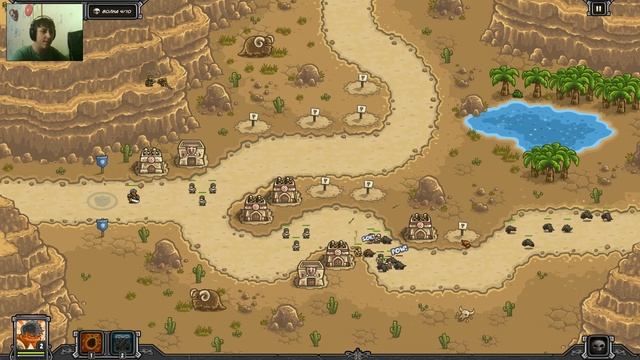 Kingdom Rush: Frontiers - Прохождение #2: Оазис Сапэ смотреть онлайн
