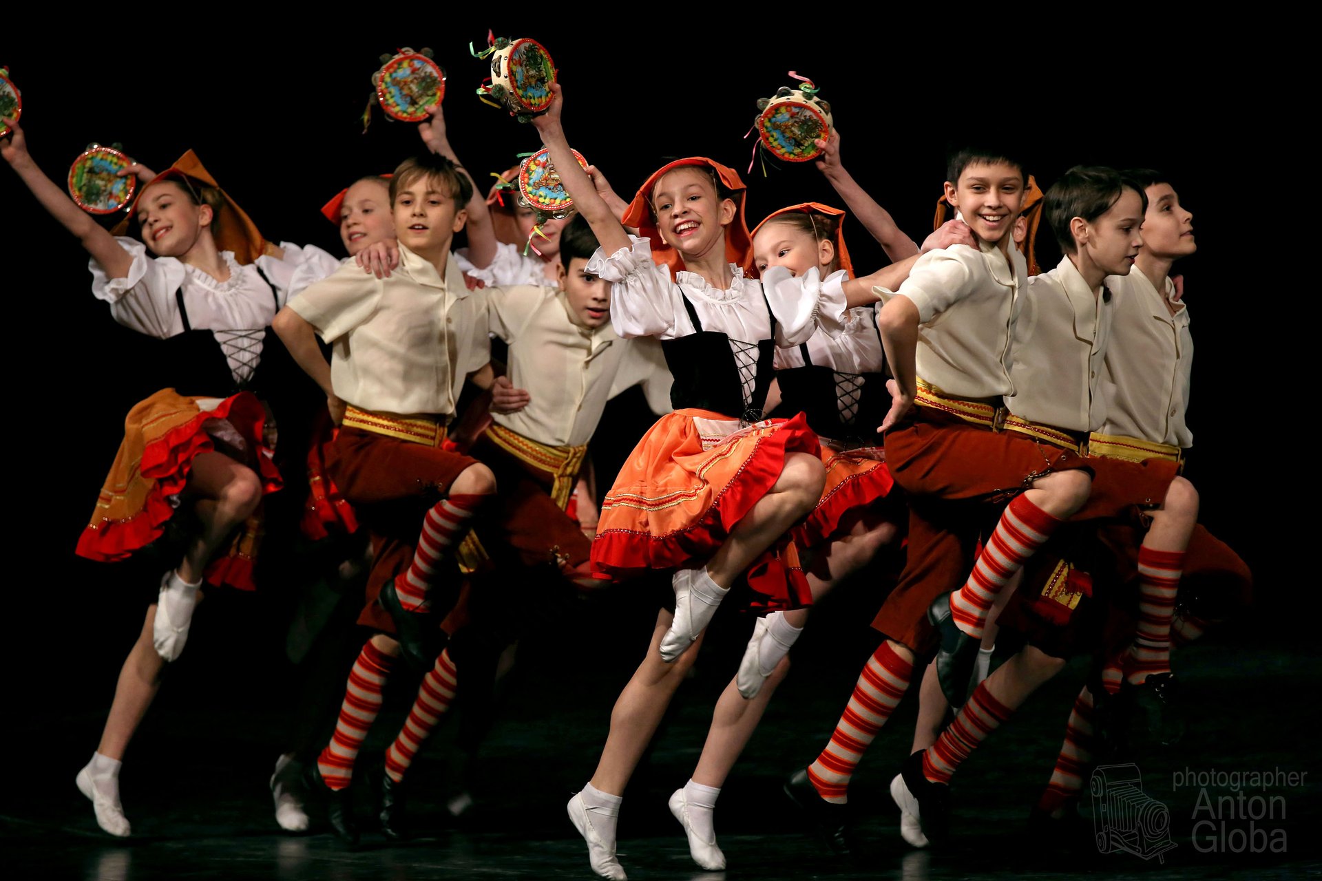 Итальянский танец "Тарантелла, Ансамбль Локтева". Italian dance "Tarantella, Ensemble Lokteva". смотреть онлайн