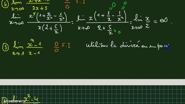 limites de fonctions-part2(1ère année université) смотреть онлайн