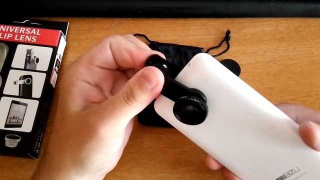 Сменные объективы для мобильного - fish-eye/макро/широкоугольник смотреть онлайн