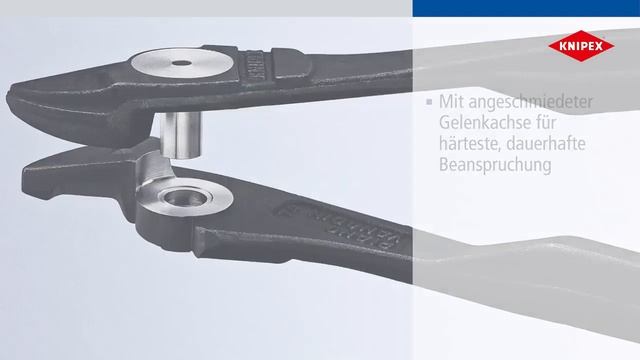 Кусачки бокові особливої потужності Knipex 74 06 160 смотреть онлайн