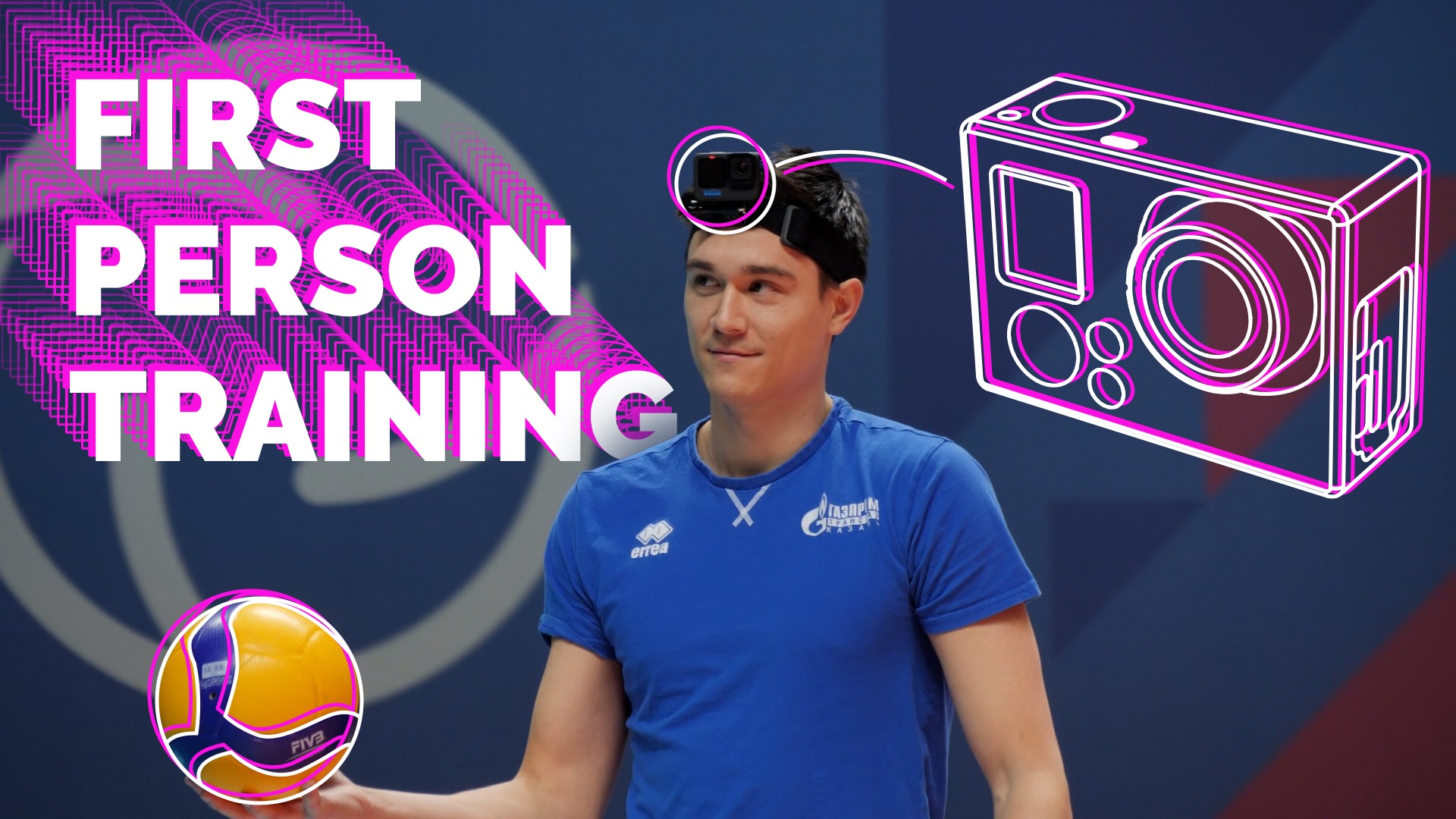 ТРЕНИРОВКА ОТ ПЕРВОГО ЛИЦА | МАЙКА КРИСТЕНСОН | VOLLEYBALL FIRST PERSON TRAINING