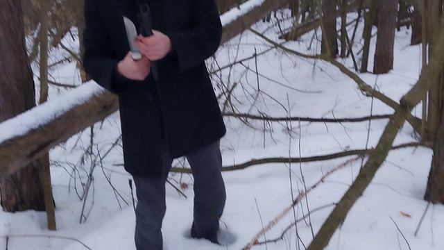 Леукку из кованой стали Х12МФ   89290388908 Sparta-bulat.ru
