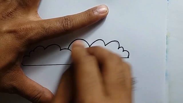 Sun drawing easy with pencil| How to draw a sun and clouds scene смотреть онлайн