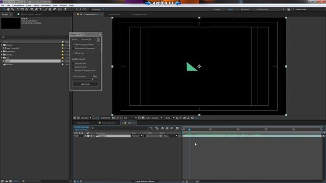 Кристальный эффект для фона с Origami в After Effects - AEplug 141 смотреть онлайн