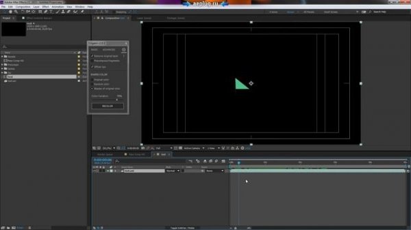 Кристальный эффект для фона с Origami в After Effects - AEplug 141