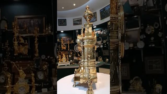 БРОНЗОВЫЕ , КАМИННЫЕ МЕХАНИЧЕСКИЕ С БОЕМ ЧАСЫ K.MOZER , ПОСЛЕ 20 ЛЕТ ЭКСПЛУАТАЦИИ. КАК ВЫГЛЯДЯТ? смотреть онлайн