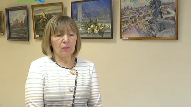 Кристина Кукса снова в Конаково. Выставка в межпоселенческой библиотеке смотреть онлайн