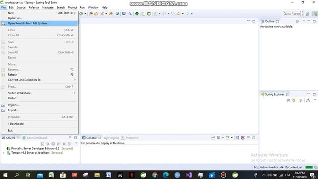 resoudre le problème de Cloud not found or load main class SpringBoot смотреть онлайн