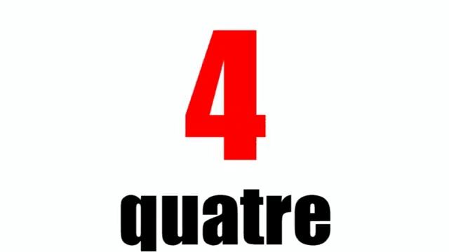 Learn French - Les chiffres 0 - 9 смотреть онлайн