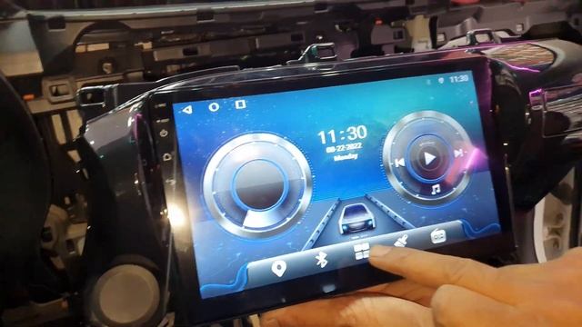 TOYOTA HILUX 2019 ANDROID.12 V CARPLAY & APPLE CARPLAY INSTALL # Bablu Car Modifications