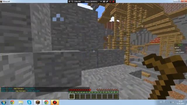 Играем в minecraft шутер.Называется Quake смотреть онлайн