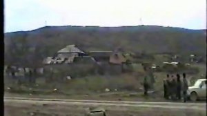 Осмотр места гибели Сергиево-Посадского ОМОНа