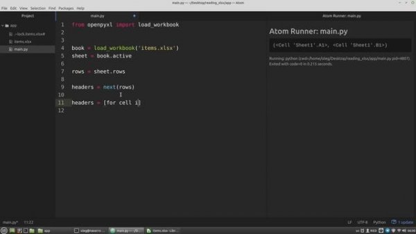 Python OpenPyXL Tutorial ?: how to read Excel files with Python | Python Excel automation