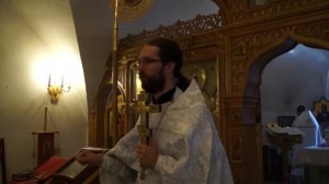 Проповедь на Преображение Господне 19.08.2015 - свящ. Александр