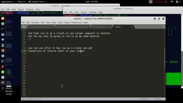 How to Gain full Remote Control of target Computer ( Reverse Shell ) using self made Script смотреть онлайн