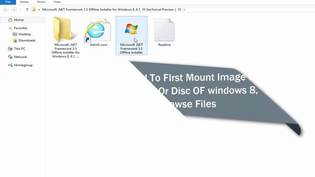 Enable .Net Framework 3.5 (include 2.0 and 3.0) in Windows 8, 8.1 ,10 Offline смотреть онлайн