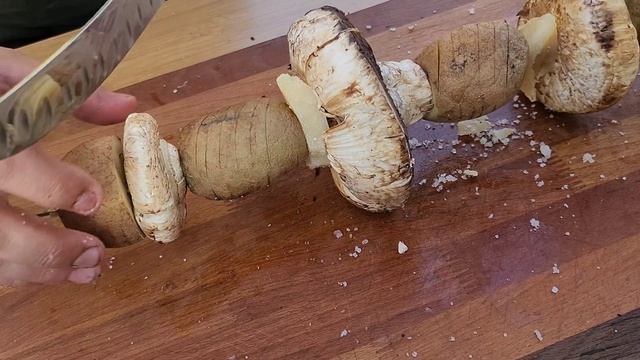 Грибы с картошкой и курдюком в тандыре, супер сочетание. Вкуснятина смотреть онлайн