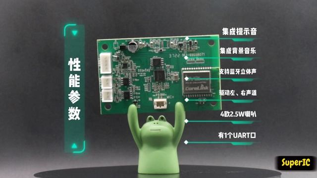 CKT02J bluetooth offline voice module. смотреть онлайн
