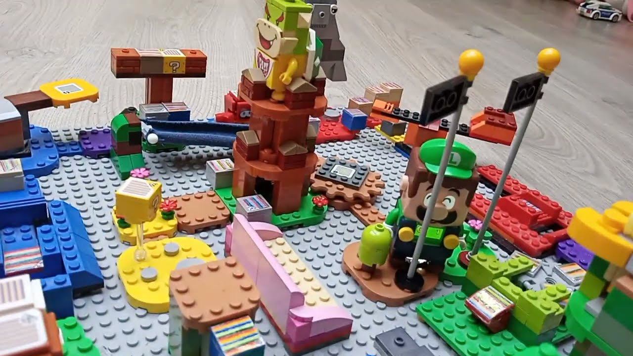 Frozen glitch on Lego Mario screen again! смотреть онлайн