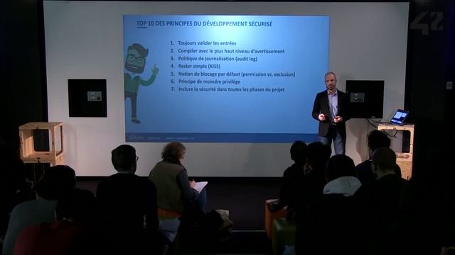 CONF@42 - aDvens - Sécurité des développements смотреть онлайн