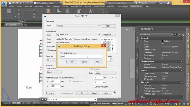 How to print all layout in autocad. Plot all layouts from one clikc in autocad to PDF. смотреть онлайн