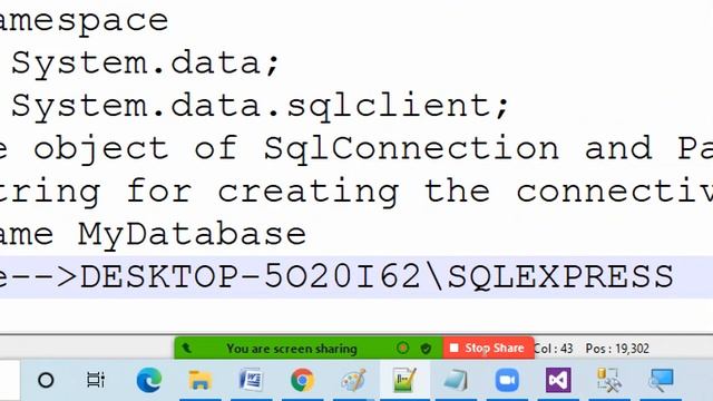 C# DataBase Connectivity with SQL SERVER - ADO.NET | Easily Explained | Lecture -1 смотреть онлайн