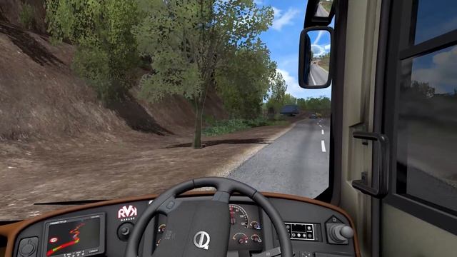 Bus Game - Driving 15 meter long volvo B11r in ETS2 games | Euro Truck Simulator 2 смотреть онлайн