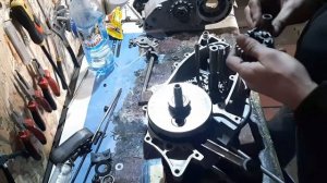 Иж Планета Спорт К16, сборка двигателя. Часть1