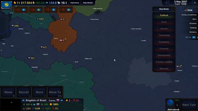 Cleaning Up What's Left in Europe - Brazil Modern World - Age of Civilizations II #28 смотреть онлайн