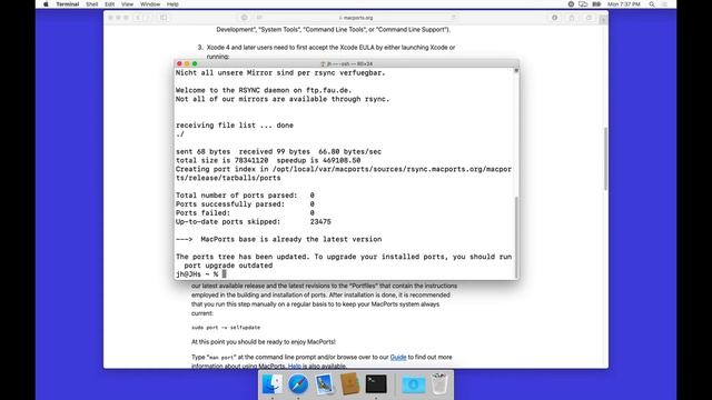 Toolchain Setup - Installing MacPorts and Boost смотреть онлайн
