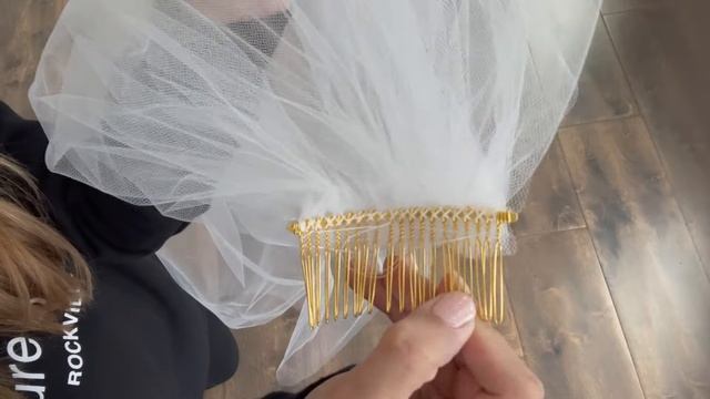 i DIY-ed a BHLDN wedding veil for $20 (wedding DIY) смотреть онлайн