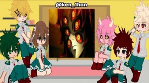 My Hero Academia react to Demon Slayer-MHA Class 1A react to Demon Slayer(KNY×MHA)GACHA CLUB {pt1/?