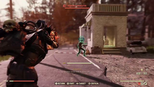 Fallout 76 - Quad Assaultron Head (BUG) смотреть онлайн