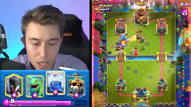 I FINALLY found a TOP TIER GOLEM NIGHT WITCH DECK 🏆 — Clash Royale смотреть онлайн