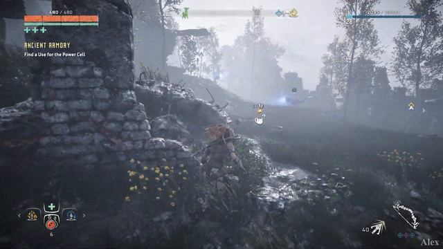Horizon Zero Dawn PC Part 48 Finding out the Powercells usage Ancient Armory Part 1 смотреть онлайн