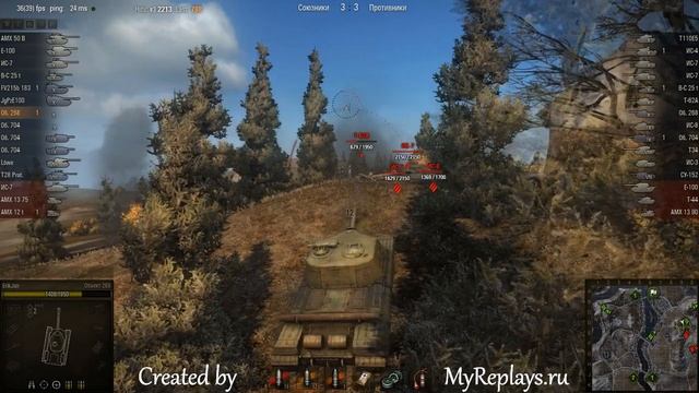 WOT: Erlenberg - Object 268 - 5 frags - смотреть онлайн