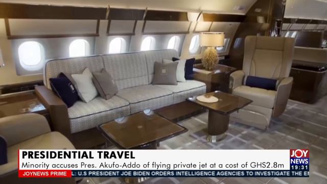 Minority accuses Pres. Akufo-Addo of flying private jet at a cost of GHS2.8m (27-5-21) смотреть онлайн