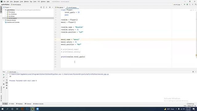 Object Oriented Programming in Python | Part 2 | Class Variables Vs Instance Variables смотреть онлайн