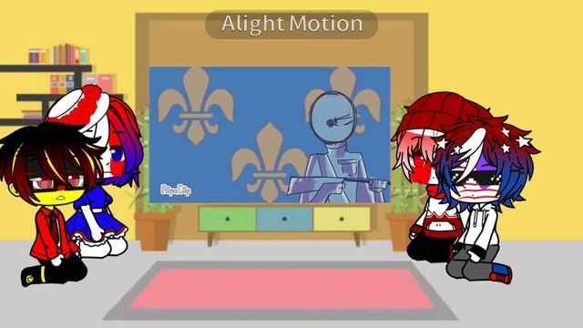 Countryhumans react to England(includes some other countries)|Requested|Gacha Club смотреть онлайн
