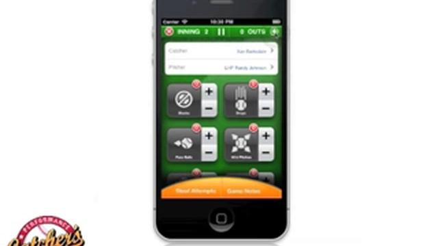 iPhone App for Baseball Catchers - Catcher's Performance Summary Tutorial смотреть онлайн